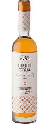Цитронный Магарача Шато Тамань КУБАНЬ-ВИНО Белое сладкое вино