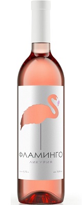 Фламинго Ликурия ЛЕФКАДИЯ Розовое сухое вино
