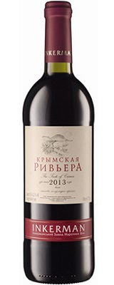 Крымская Ривьера ИНКЕРМАН Красное полусладкое вино