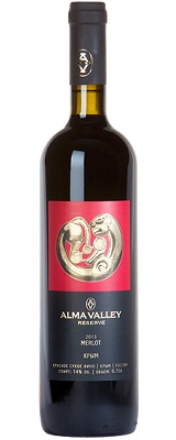 Мерло Резерв ALMA VALLEY Красное сухое вино