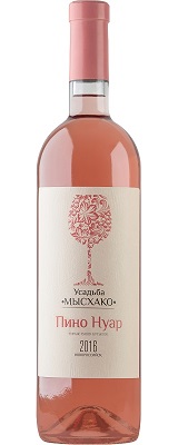 Пино Нуар УСАДЬБА МЫСХАКО Розовое сухое вино