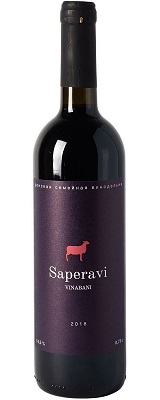 Саперави VINABANI Красное сухое вино