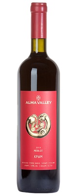 Мерло ALMA VALLEY Красное сухое вино