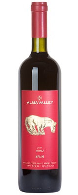 Шираз ALMA VALLEY Красное сухое вино
