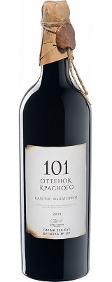 Каберне 101 Оттенок Красного ФАНАГОРИЯ Красное сухое вино