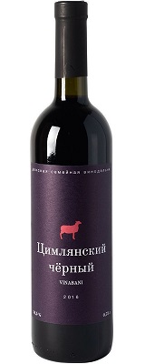 Цимлянский Чёрный VINABANI Красное сухое вино