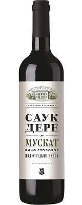 Мускат САУК-ДЕРЕ Белое полусладкое вино