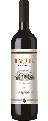 Шардоне Выдержанное САУК-ДЕРЕ Белое сухое вино