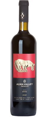 Шираз Резерв ALMA VALLEY Красное сухое вино